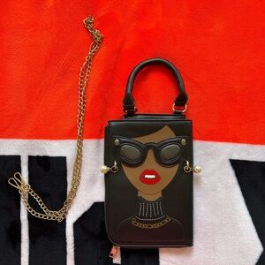 3D Lady Face Purse
